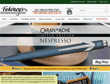 Tablet Screenshot of fahrneyspens.com